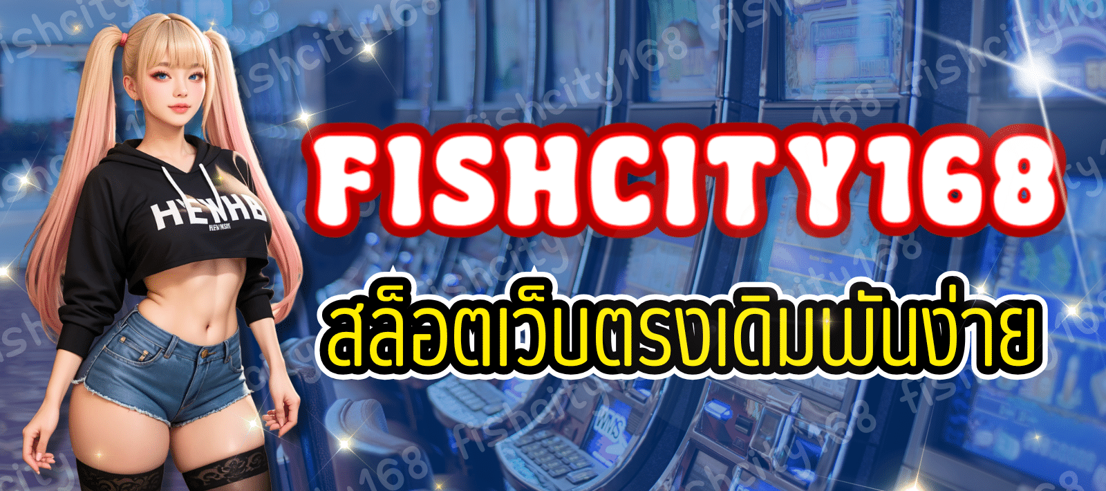 สล็อตออนไลน์ FISHCITY168 ตัวช่วยทำกำไร พร้อมระบบออโต้สุดล้ำ สมัครง่าย ไม่มีค่าใช้จ่าย
